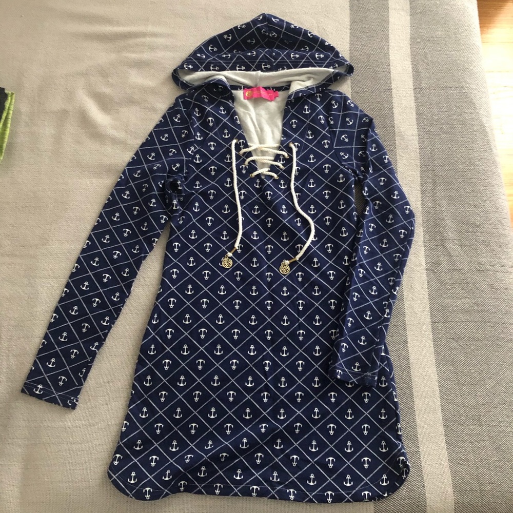 Macbeth Collection Anchor Dress. Size Small. - Picture 2 of 6